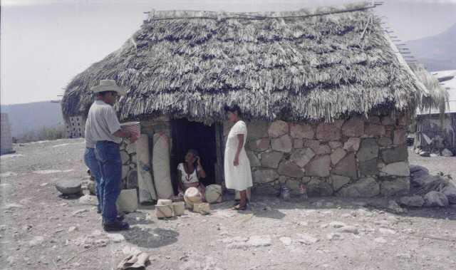 Casa tradicional en la región cuicateca